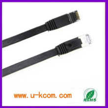 Быстрая передача RJ45 Cat7 сетевой sftp / sstp плоский патч-корд